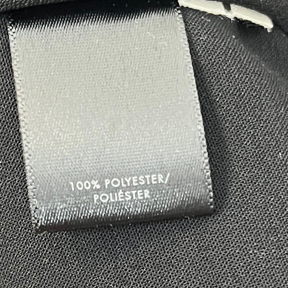 Ann Taylor Black and Cream Sleeveless Top Size L - Picture 9 of 10